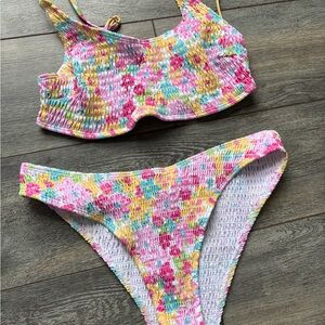 Colorful Flowers bikini